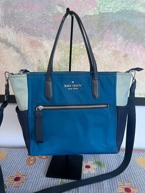 Kate Spade Blue and Navy Women's Bag, Nylon